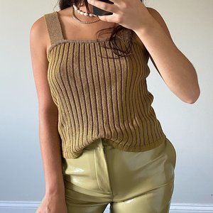 MADEWELL TILNEY RIBBED SWEATER TANK